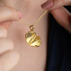 CORALE HERZKETTE aus 925 Silber - Eleganter Halskette - AURIME