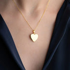 CORALE HERZKETTE aus 925 Silber - Eleganter Halskette - AURIME