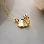 CORALE HERZKETTE aus 925 Silber - Eleganter Halskette - AURIME