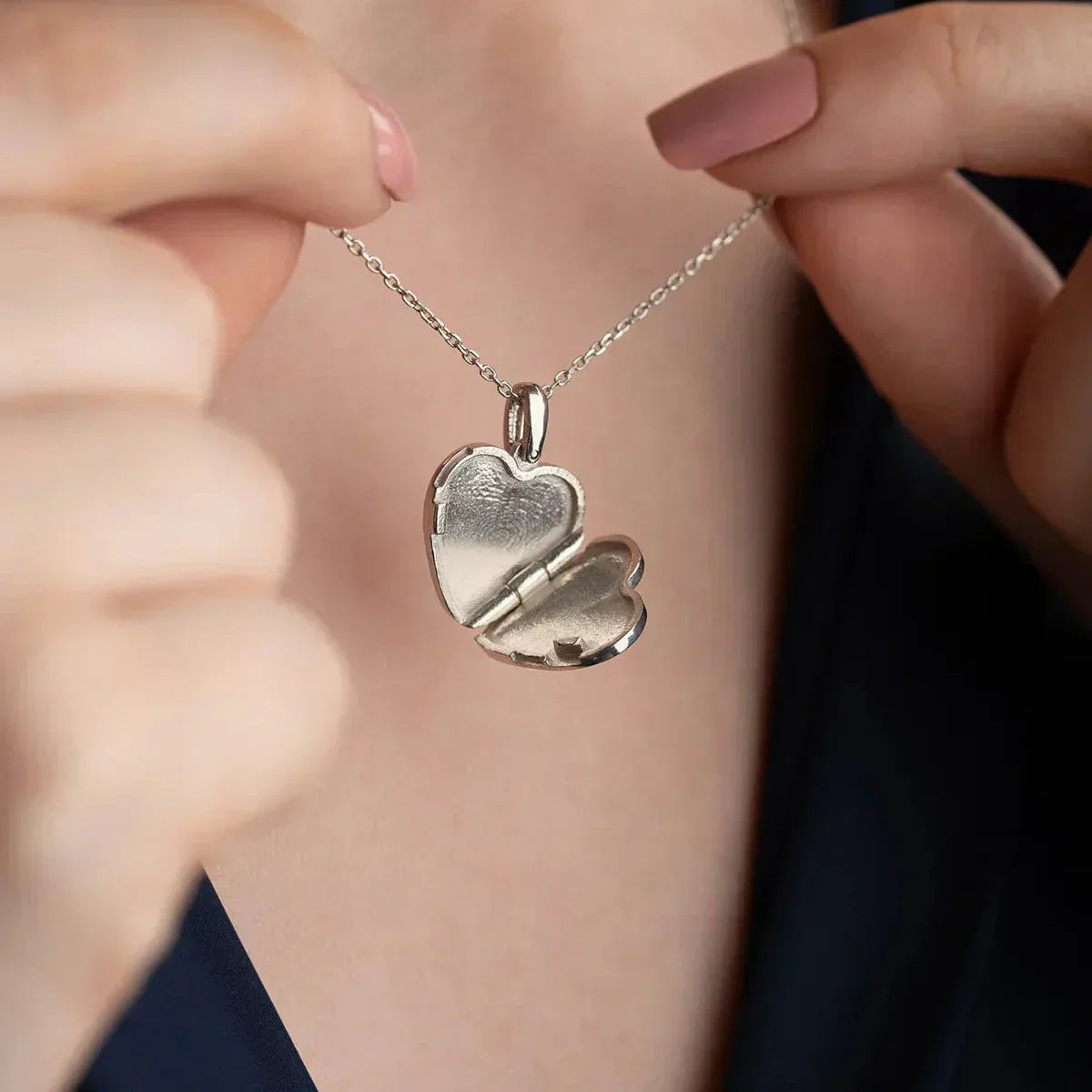 CORALE HERZKETTE | 925 SILBER