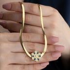 ELURE KOLYE aus 925 Silber - Eleganter Halskette - AURIME