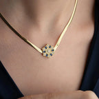 ELURE KOLYE aus 925 Silber - Eleganter Halskette - AURIME