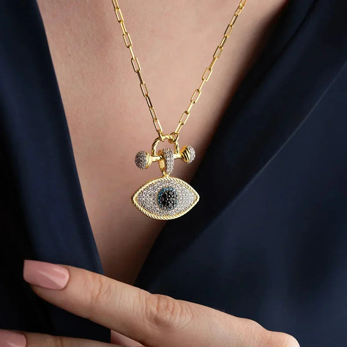 ALARA HALSKETTE aus 925 Silber - Eleganter Halskette - AURIME