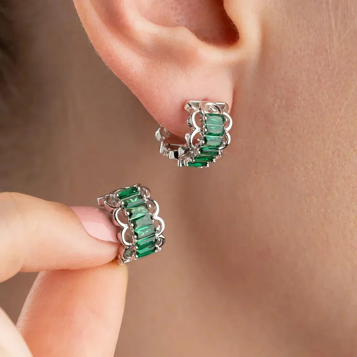 ELARIA OHRRINGE aus 925 Silber - Eleganter Ohrringe - AURIME