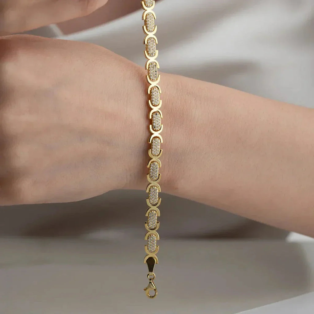 SORELLE ARMBAND aus 925 Silber - Eleganter Armband - AURIME