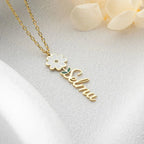 DAISY NAMENSKETTE aus 925 Silber - Eleganter Halskette - AURIME