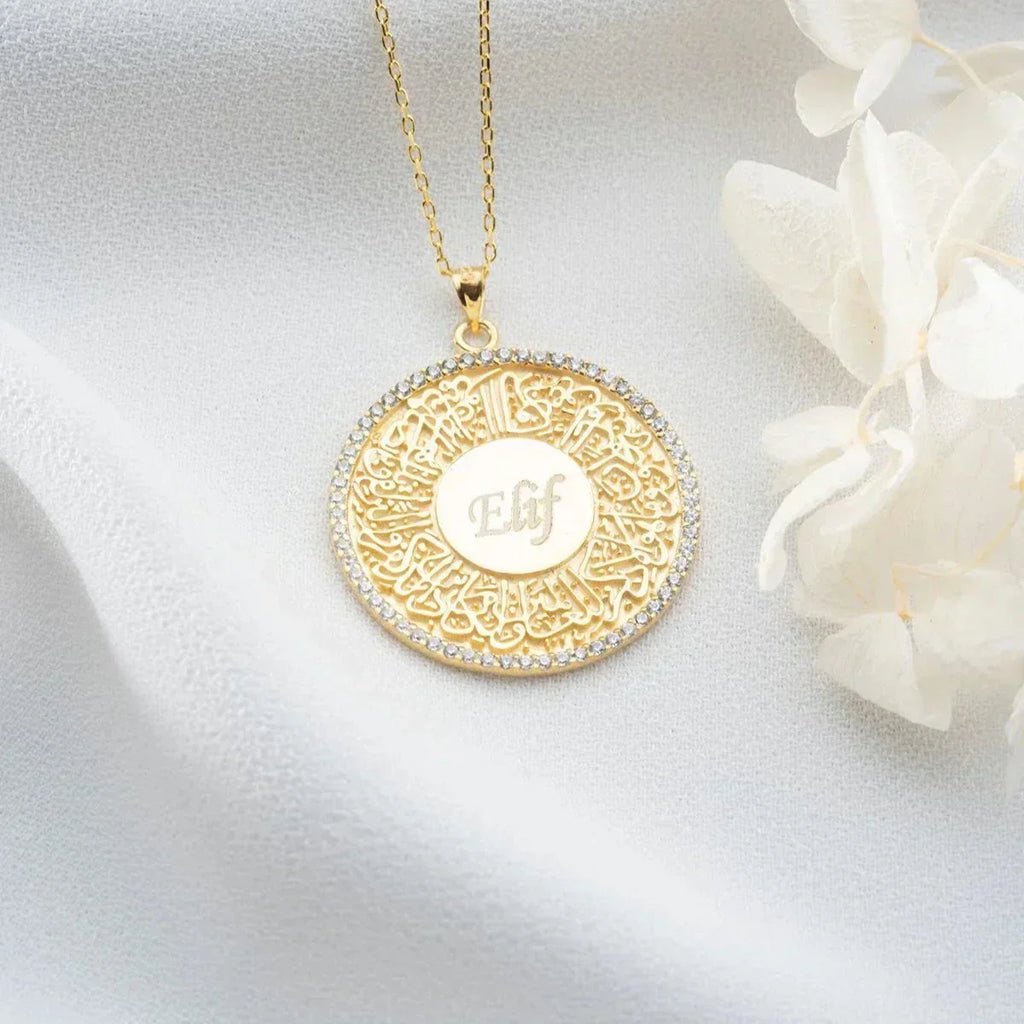 DUA GRAVUR HALSKETTE | 925 SILBER