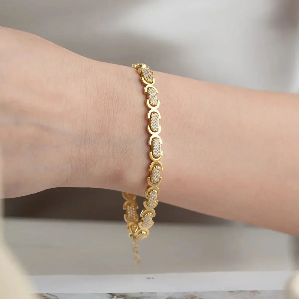 SORELLE ARMBAND aus 925 Silber - Eleganter Armband - AURIME