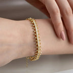 AVENIA ARMBAND aus 925 Silber - Eleganter Armband - AURIME