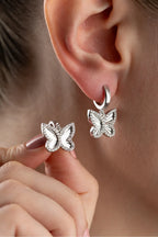 SCHMETTERLING SHINE OHRRINGE | 925 SILBER