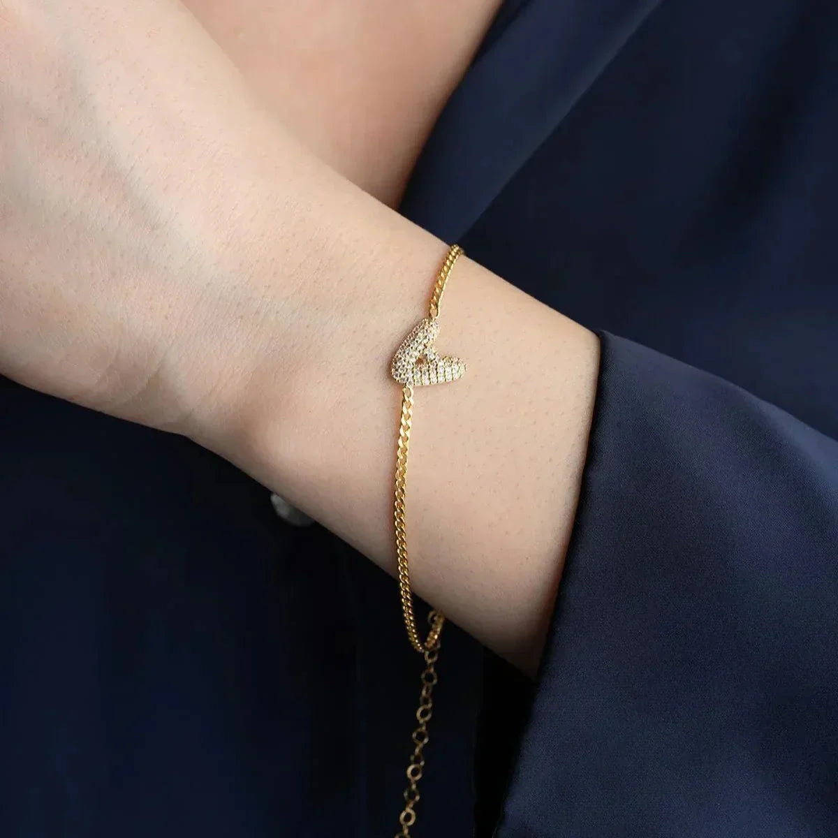 BALON BUCHSTABEN ARMKETTE | 925 SILBER