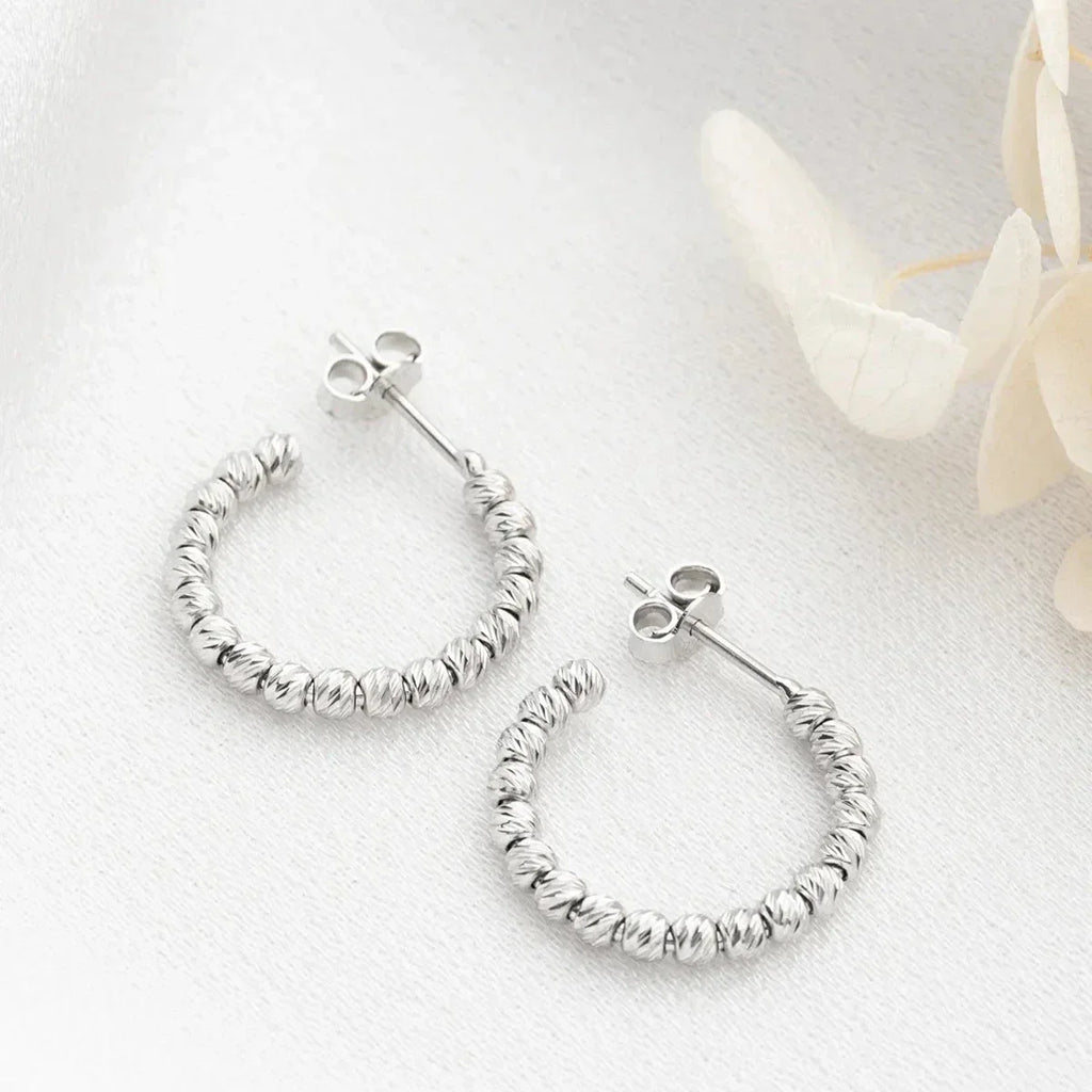 DORIKA SCHLICHTER OHRRING | 925 SILBER
