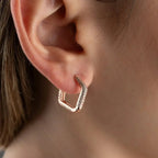 LUME OHRRING aus 925 Silber - Eleganter Ohrringe - AURIME