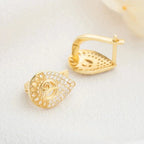 TUGRA OHRRING aus 925 Silber - Eleganter Ohrringe - AURIME