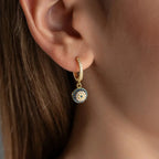 NAZAR AUGE OHRRING | 925 SILBER