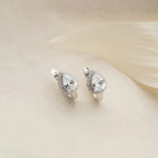 DROP STONE X OHRRINGE aus 925 Silber - Eleganter Ohrringe - AURIME