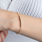 TRICOLOR DORIKA ARMBAND II  | 925 SILBER