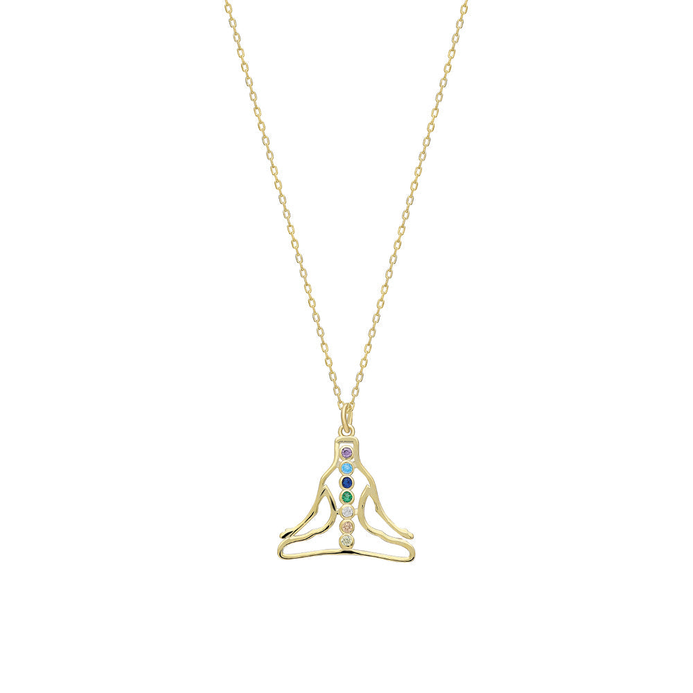 CHAKRA NECKLACE | 925 SILBER