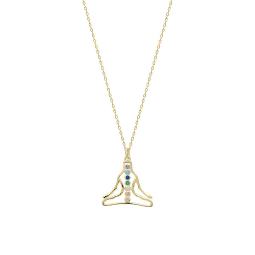 CHAKRA NECKLACE | 925 SILBER