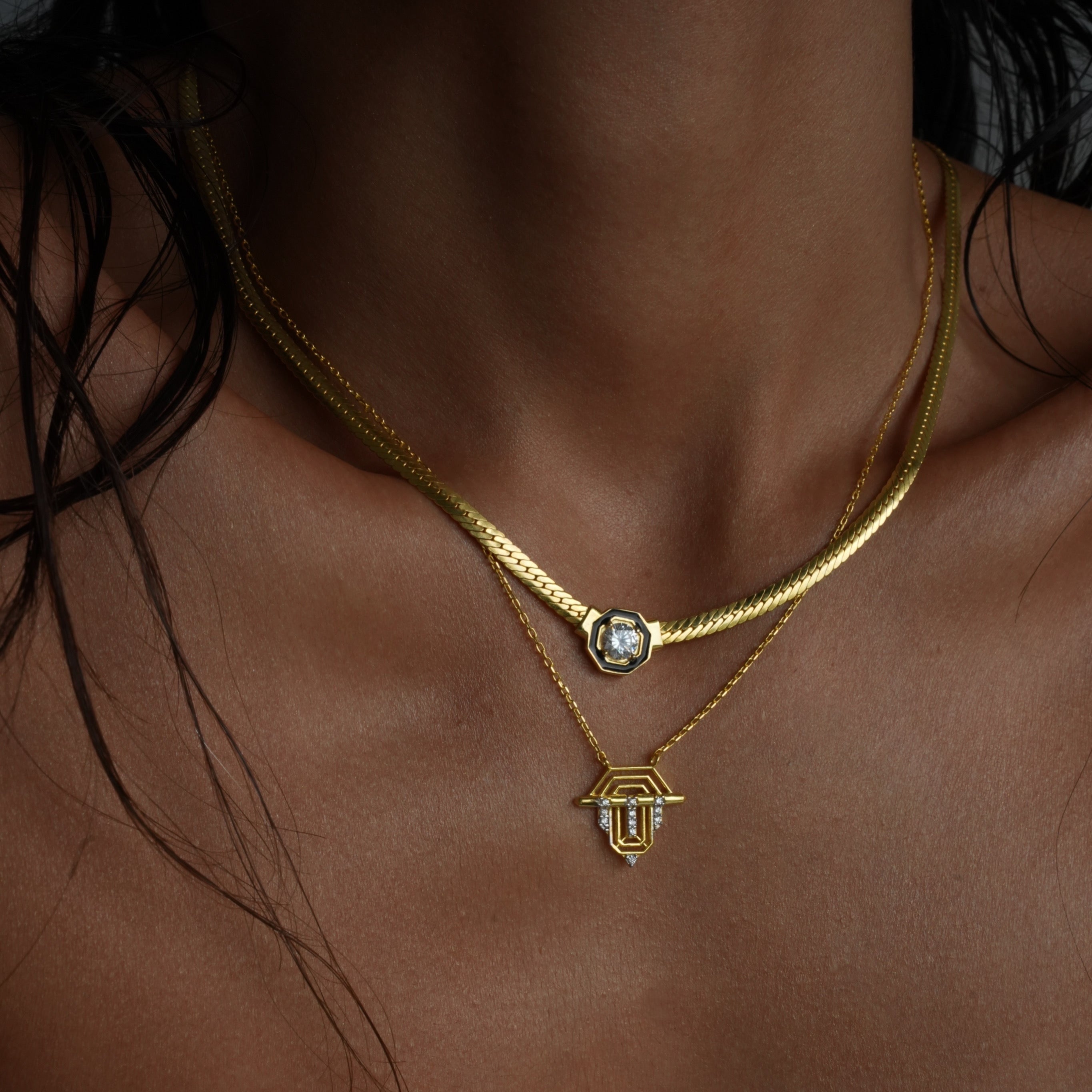 SERENAY SET aus 925 Silber - Eleganter Schmuckset - AURIME