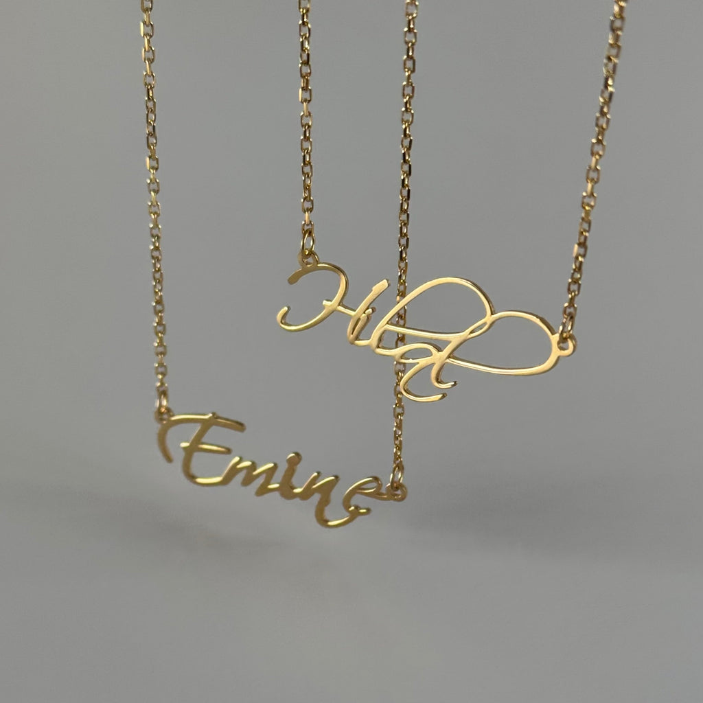SCRIPT NAMENSKETTE | 925 SILBER