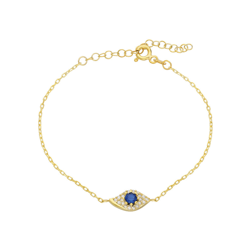 BLUE EYE BRACELET aus 925 Silber - Hochwertiger Schmuck - AURIME