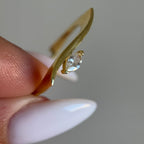 DUO ZIRKONIA RING | 925 SILBER