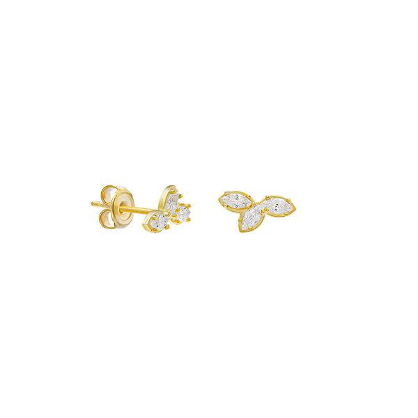 Lot Ohrringe aus 925er Silber von AURIME, elegante Ohrschmuck mit filigranen Designs, sichtbar auf dem Bild
