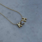 DUO BOMB HEART NECKLACE aus 925 Silber - Hochwertiger Schmuck - AURIME
