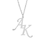 2-LETTER NECKLACE | 925 SILVER 