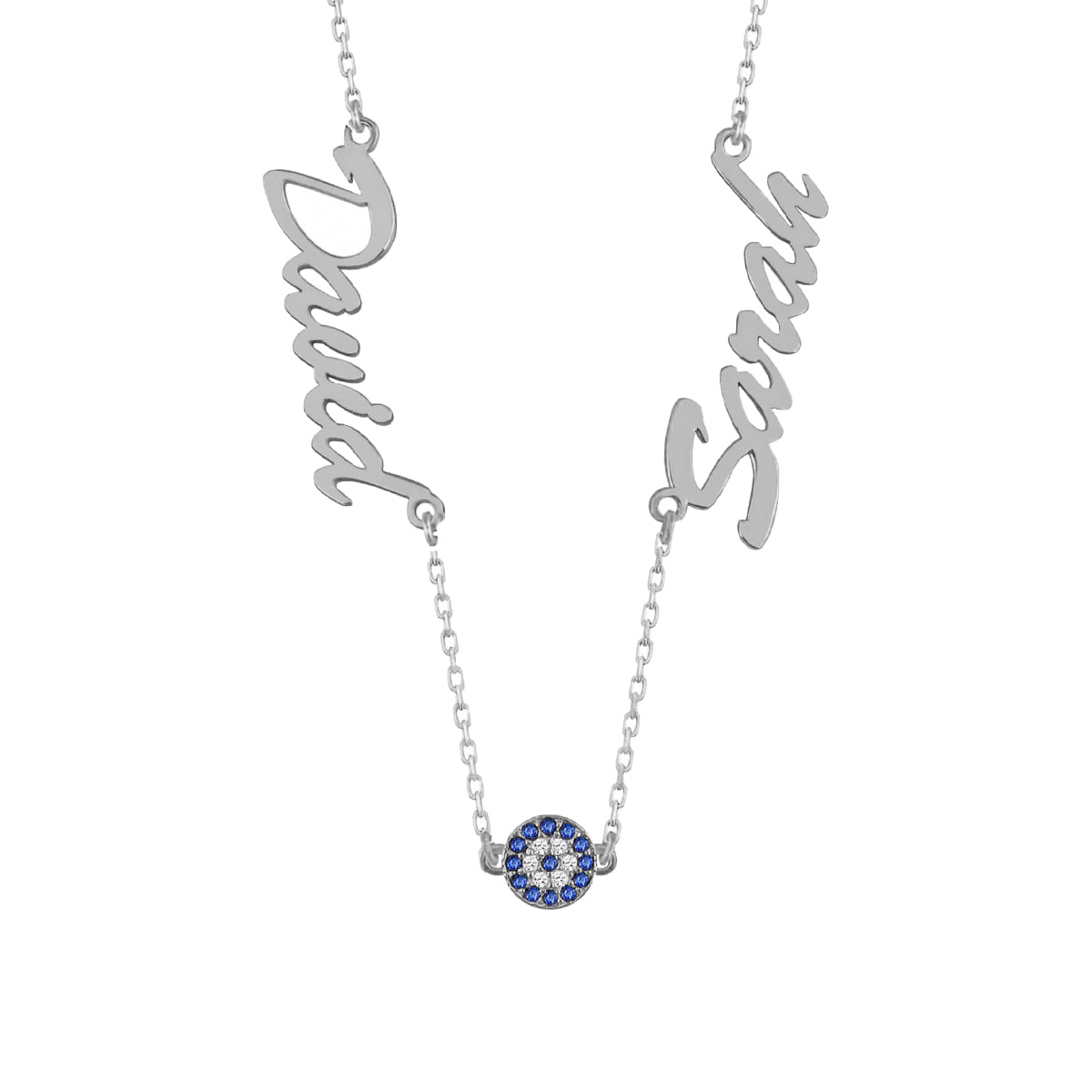 2-PIECE NAZAR NAME CHAIN ​​| 925 SILVER