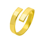 DUO RING aus 925 Silber - Eleganter Ring - AURIME