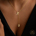 2’ER BUCHSTABENKETTE | 14K GOLD