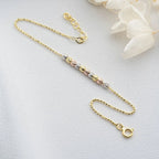 TRICOLOR DORIKA ARMBAND II  | 925 SILBER