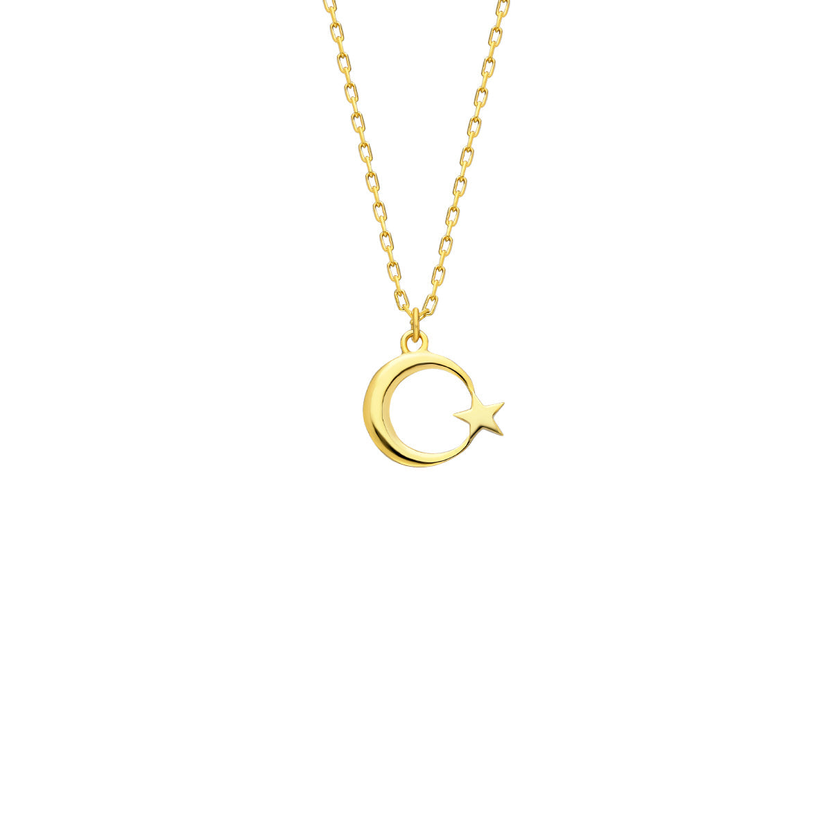 AYYILDIZ HALSKETTE aus 925 Silber - Eleganter Halskette - AURIME