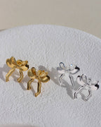 BOW EARRING | 925 SILBER