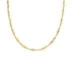 WAVE HALSKETTE aus 925 Silber - Eleganter Halskette - AURIME