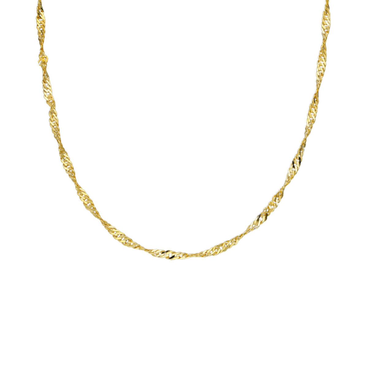 WAVE HALSKETTE aus 925 Silber - Eleganter Halskette - AURIME