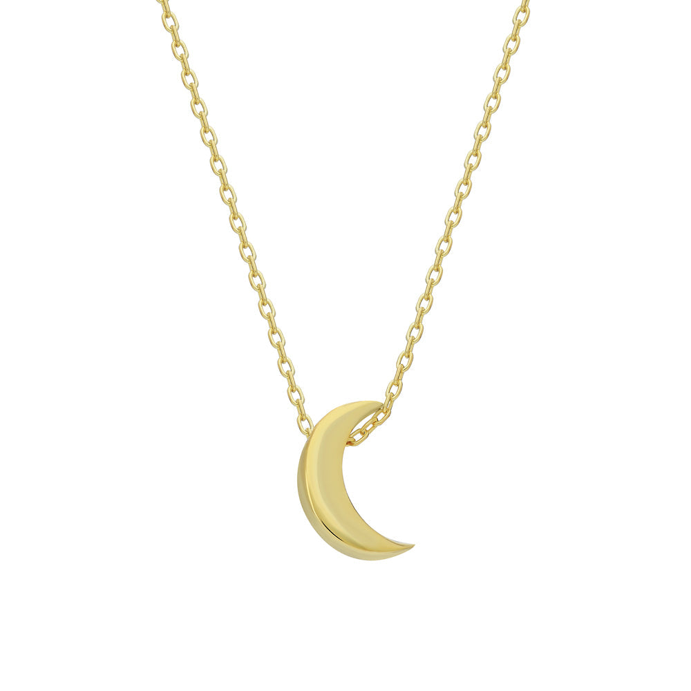 MOON KETTE aus 925 Silber - Eleganter Halskette - AURIME