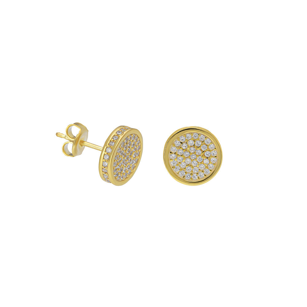 HILLS ZIRKONIA OHRSTECKER aus 925 Silber - Hochwertiger Schmuck - AURIME