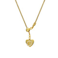 INITIALEN HEART Y NECKLACE | 925 SILBER