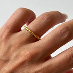 LUME AJDA RING aus 925 Silber - Eleganter Ring - AURIME