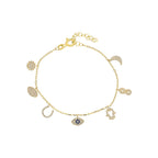 Armband mit Sieben Charm (7067525120045)