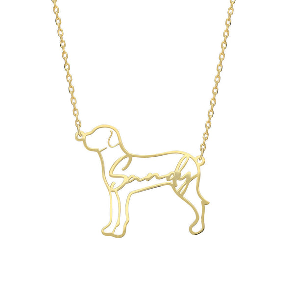 MY LOVELY DOG NECKLACE aus 925 Silber - Hochwertiger Schmuck - AURIME