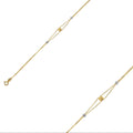 DOPPELTE KETTE DORICA ARMKETTE | 14K GOLD