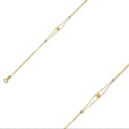 DOPPELTE KETTE DORICA ARMKETTE | 14K GOLD