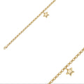 DOCH KETTE MIT STERN ARMKETTE | 14K GOLD