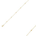GLÄNZENDE KUGELN ARMKETTE | 14K GOLD