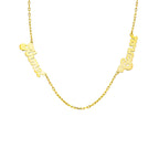 2 PARÇALI İSİM ZİNCİRİ | 925 GÜMÜŞ 