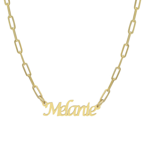 MINIMAL SELDOM NAMENSKETTE aus 925 Silber - Eleganter Halskette - AURIME